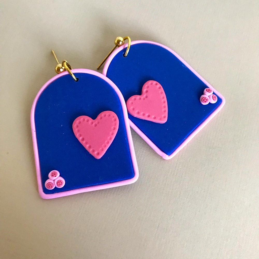 Handcrafted Polymer Clay Earrings